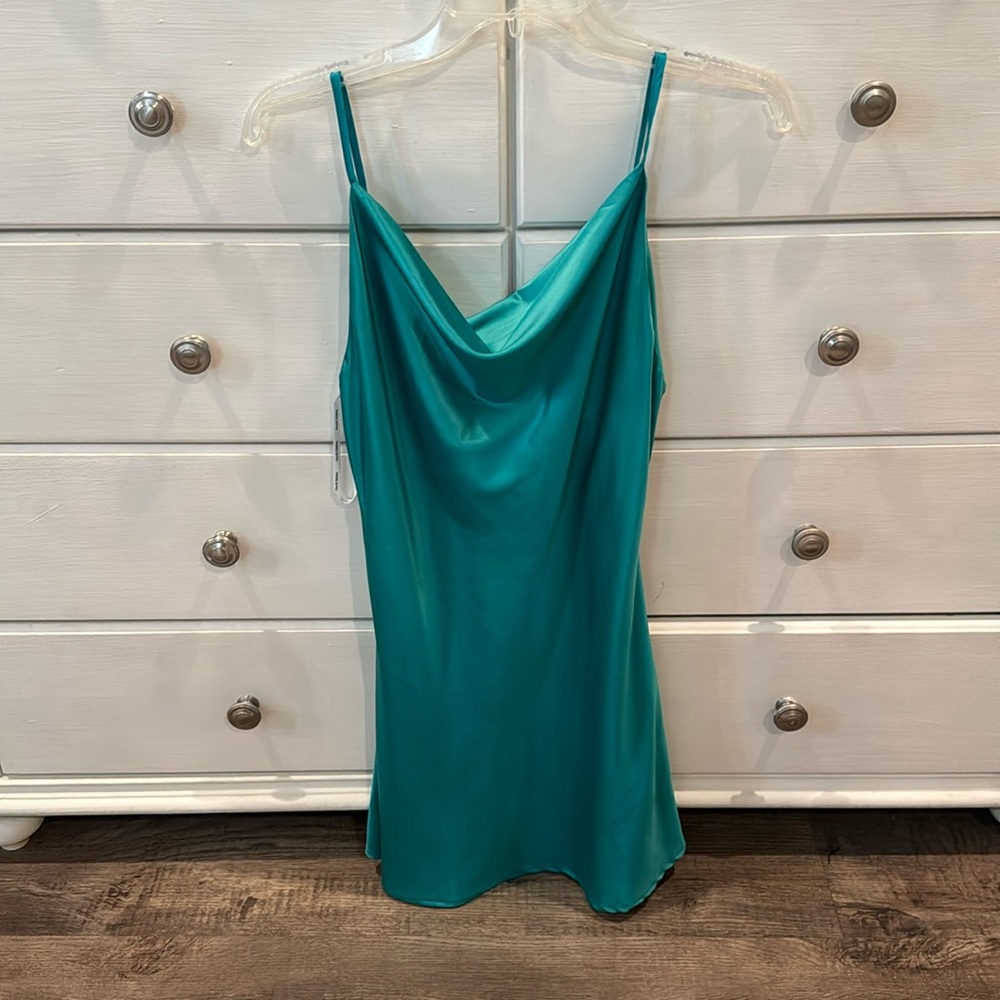 Charlie Holiday x Hemline. Mint Slip Dress. Size 6. NWT